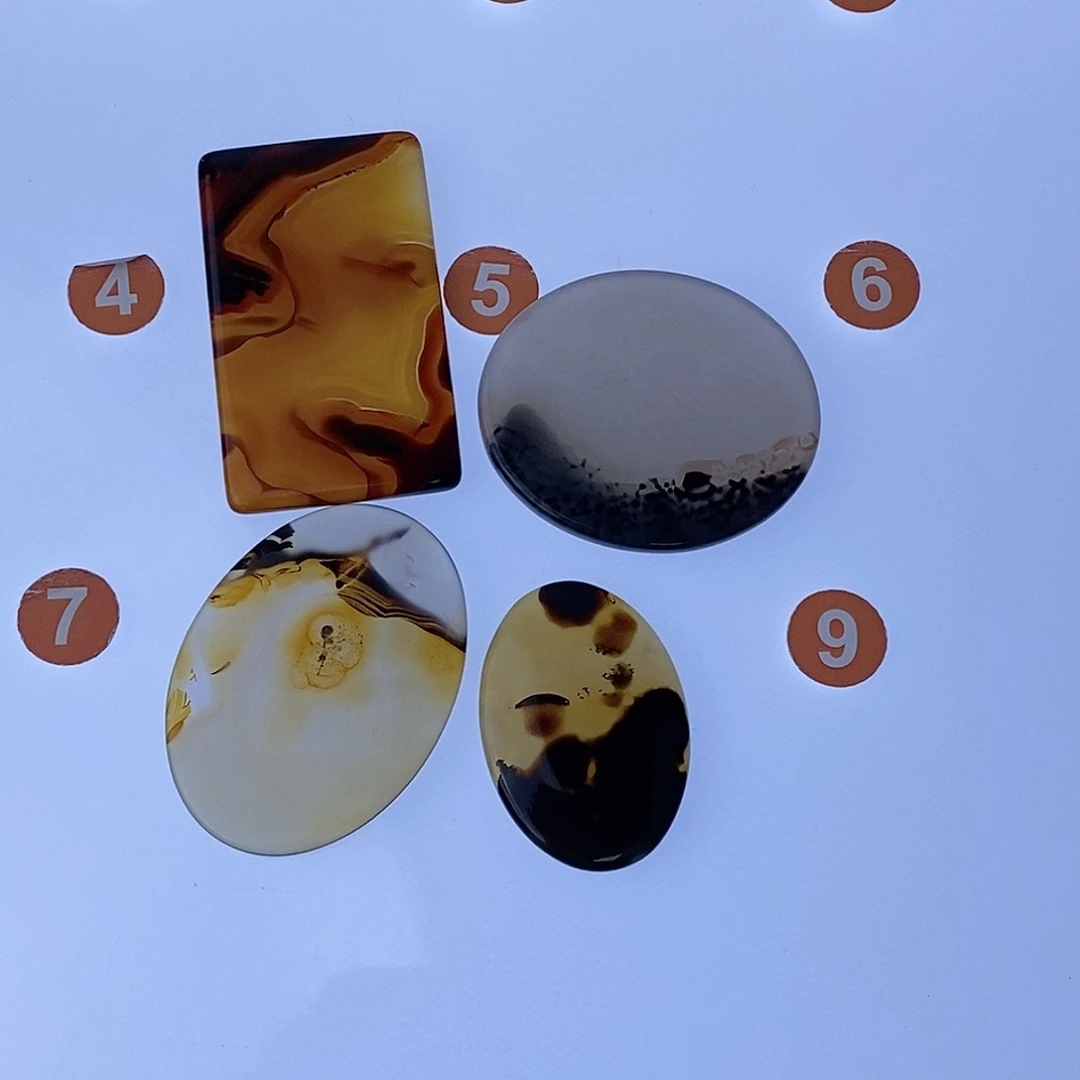 玛瑙/玉髓珠宝半成品未镶嵌沉*淀