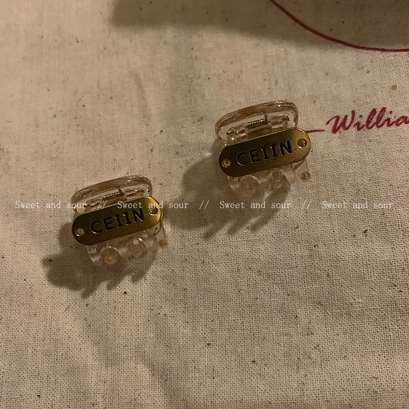 小众百搭设计感时尚个性抓夹8728-04