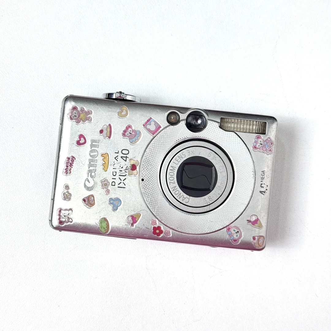 8新 Canon/佳能 IXUS40银色 福利~屏微瑕 人像冷白皮  不支持试用