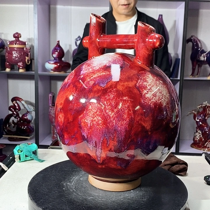 瓷片中国神垕精品钧瓷