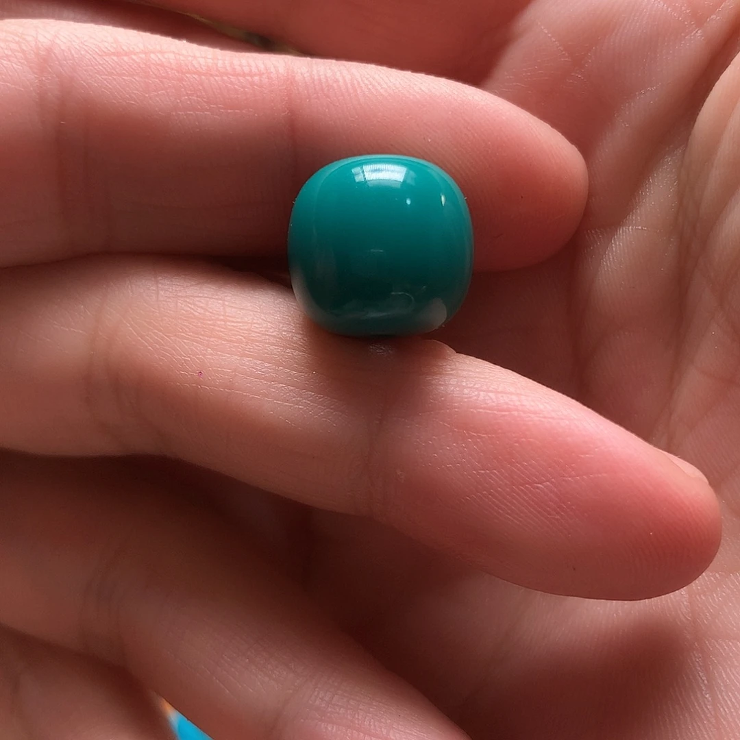 浮***浪颈饰琉璃果冻色14mm老行