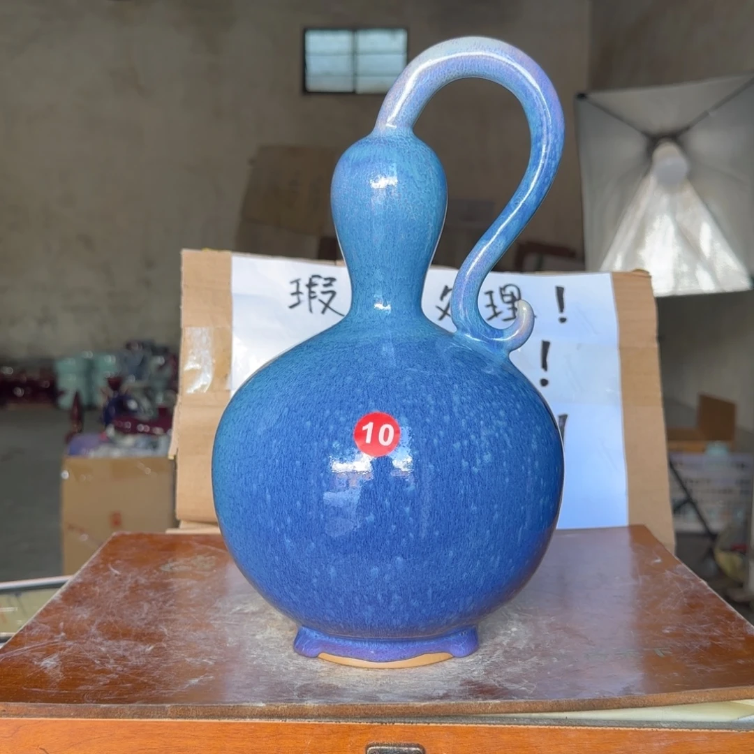 摆件郑家钧瓷摆件微瑕