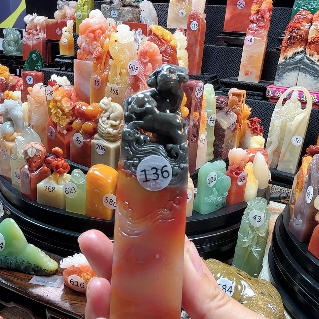 寿山石其他牛气冲天