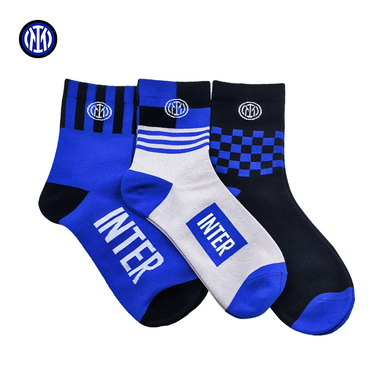 FCIM/国际米兰足球俱乐部中筒袜运动袜套装时尚休闲潮流吸汗