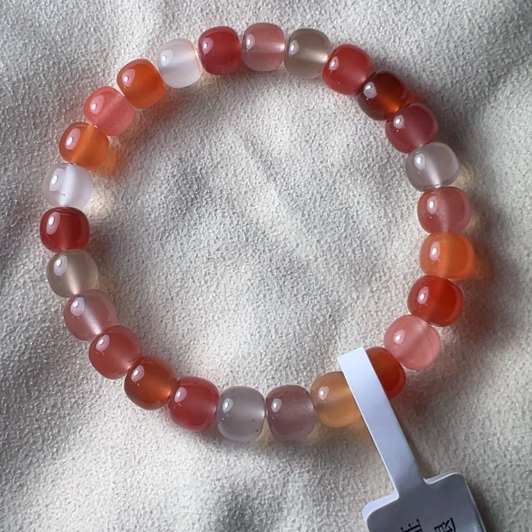 南红玛瑙手串未镶嵌
