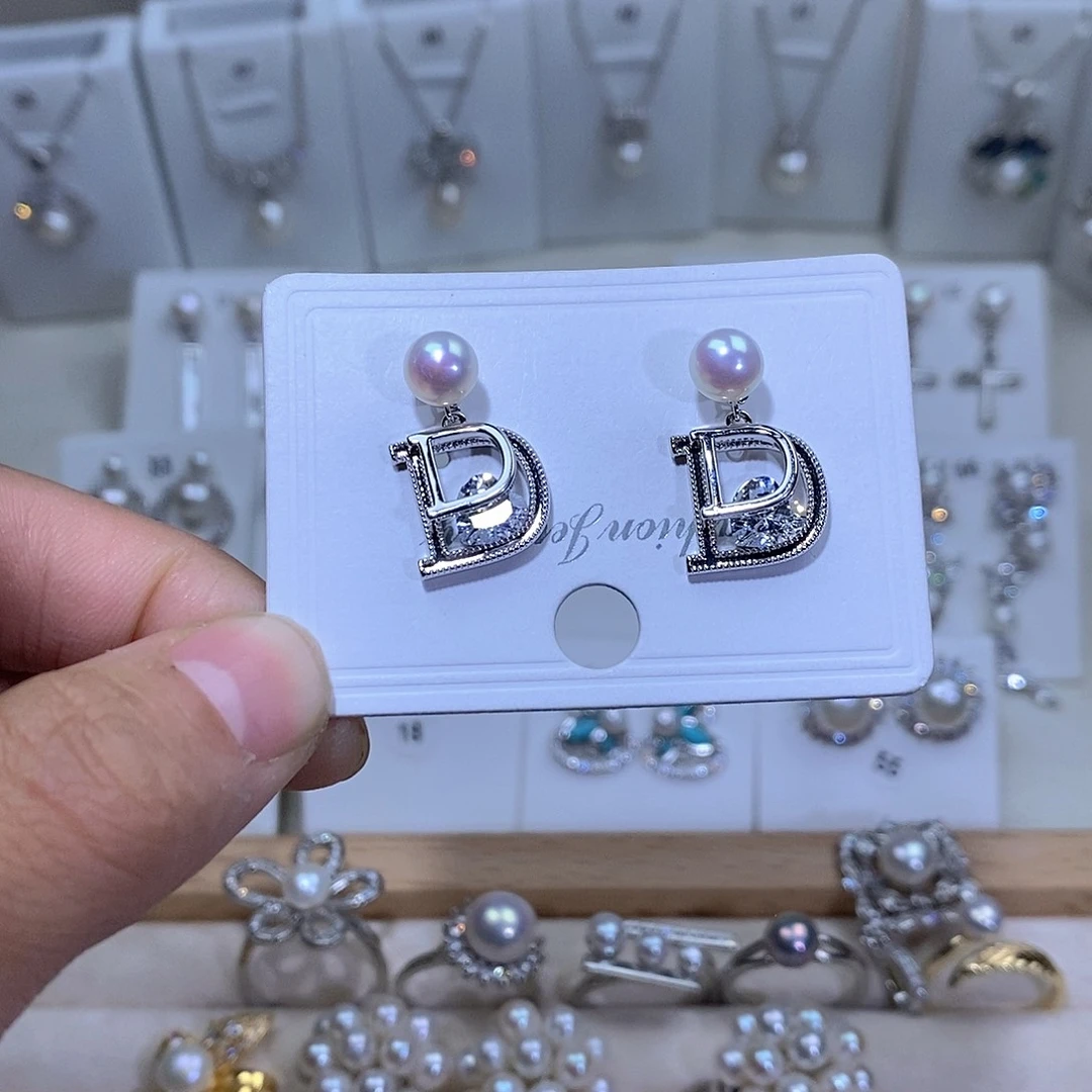 耳饰未镶嵌淡水珍珠