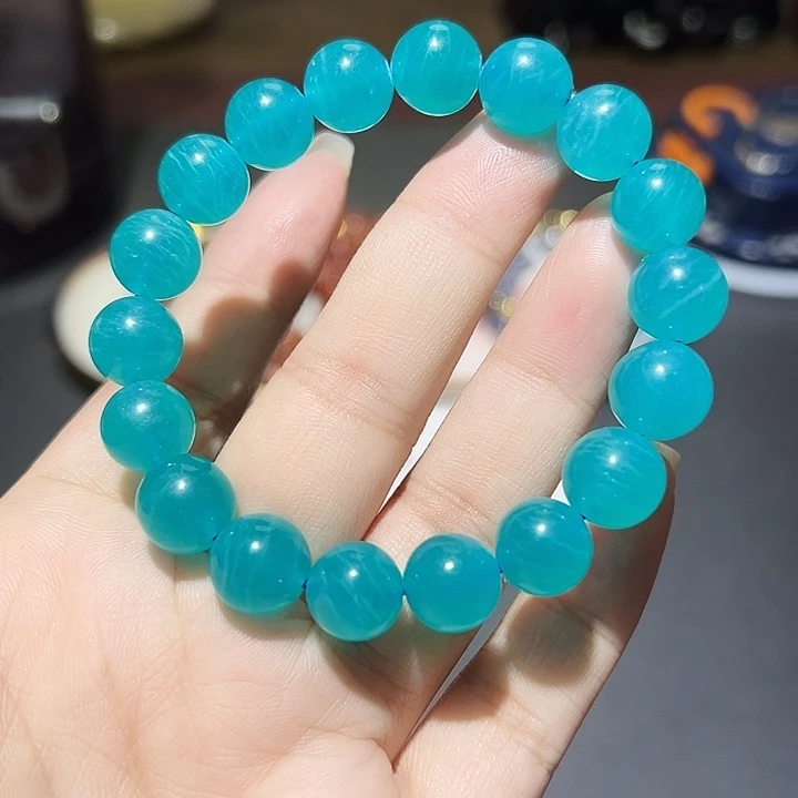 未镶嵌手链水晶天河石11毫米11号