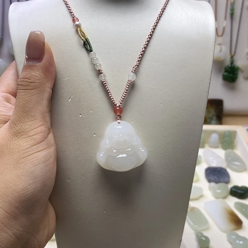 【闪购商品】和田玉未镶嵌颈饰ᥫ****