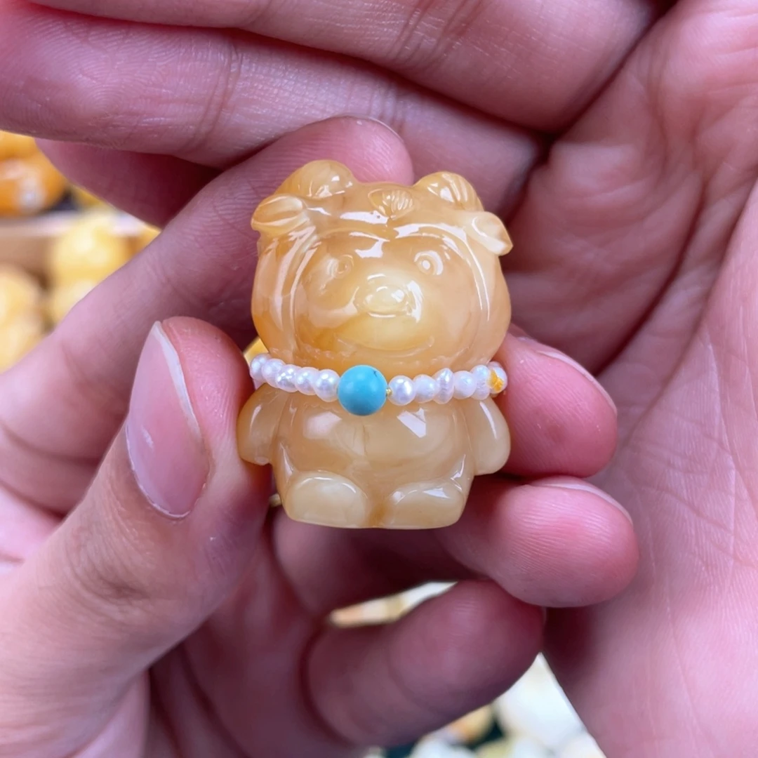 琥珀未镶嵌裸石蜜蜡