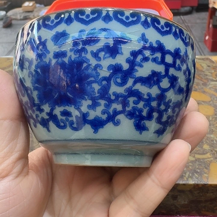 青花瓷品茗杯一。。。。品茗