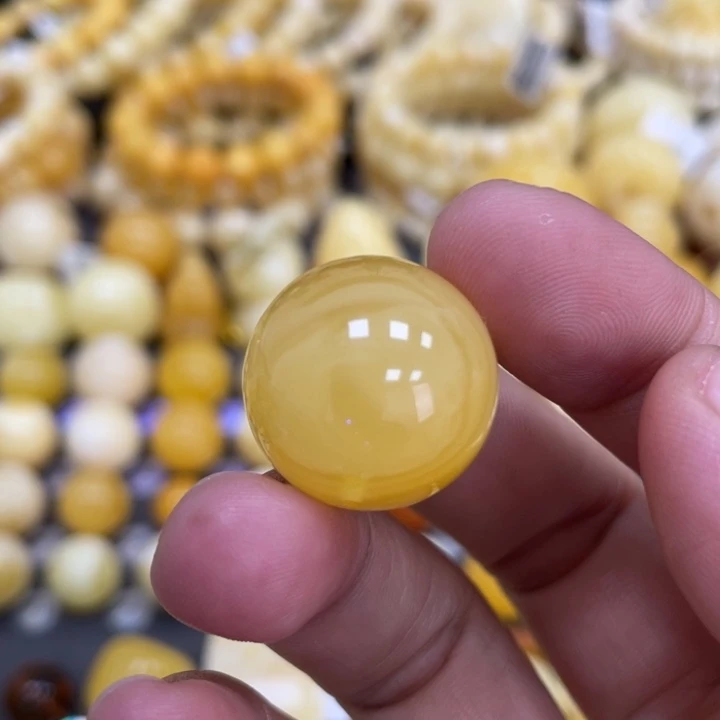 裸石蜜蜡未镶嵌20mm福利款