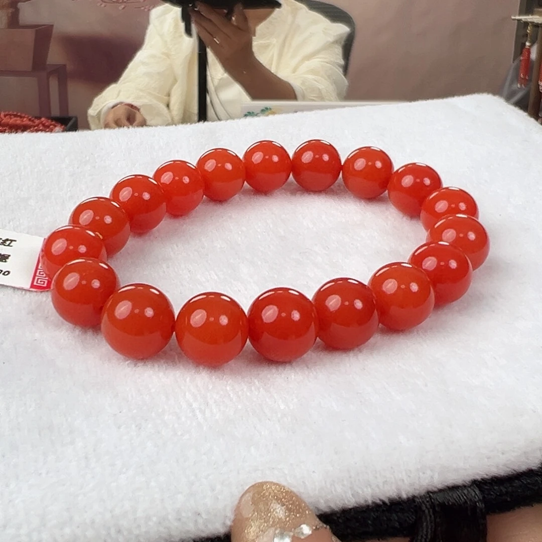 南红玛瑙未镶嵌手串