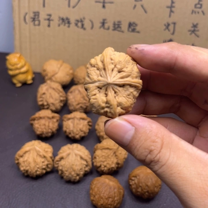 发***哥菩提籽类雨花石三棱
