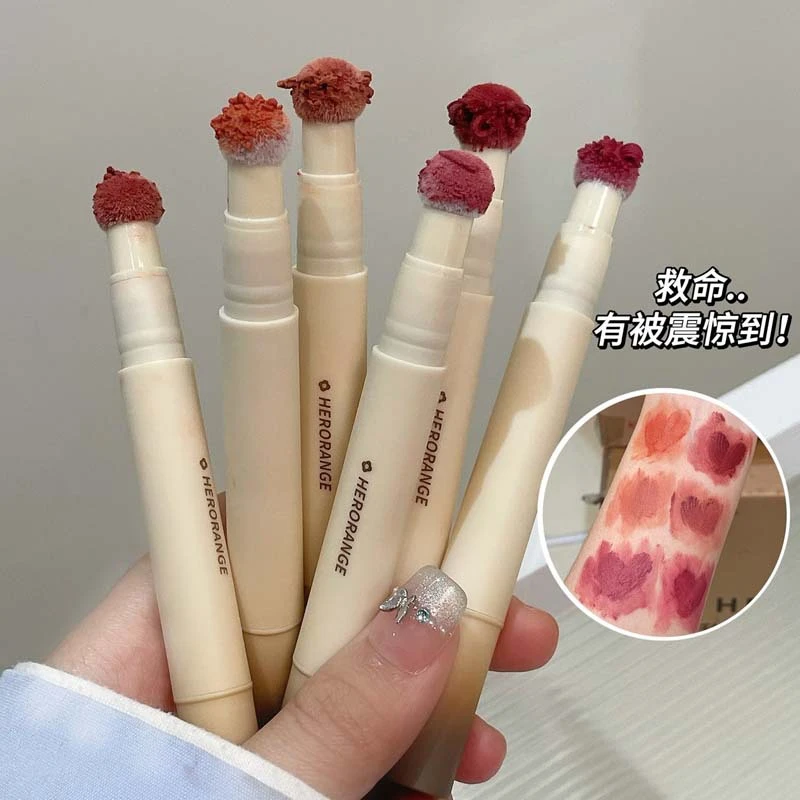 如慕丝绒柔雾唇釉雾面哑光自然显色秋冬氛围感显白唇泥