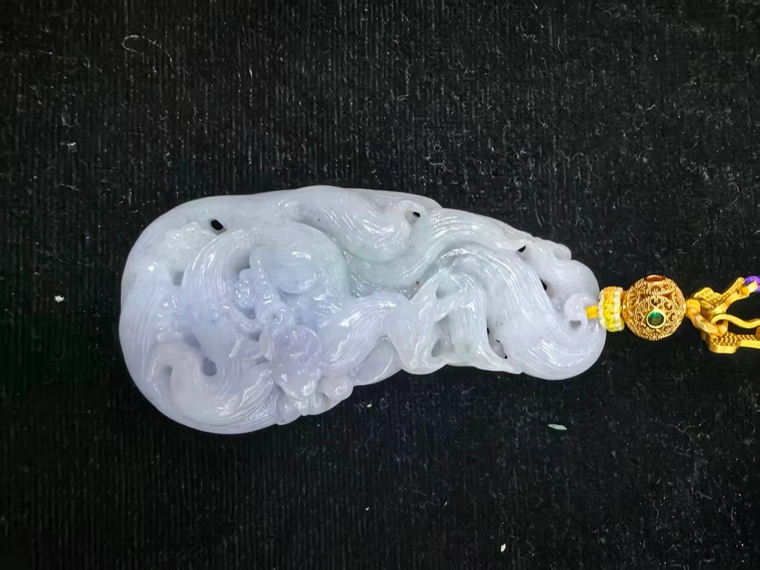 天然缅甸翡翠吊坠1091