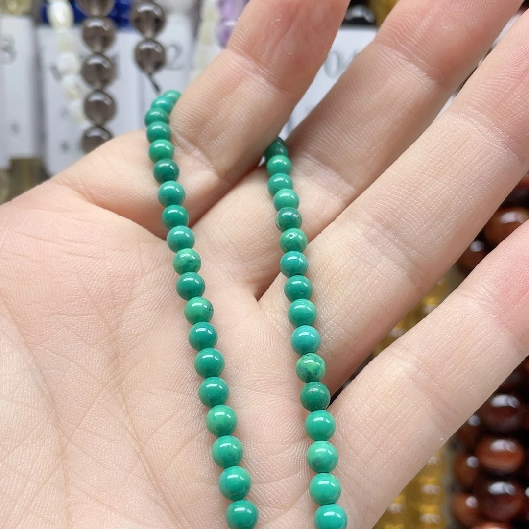 小***妹合金玛瑙/玉髓珠宝半成品4mm一条