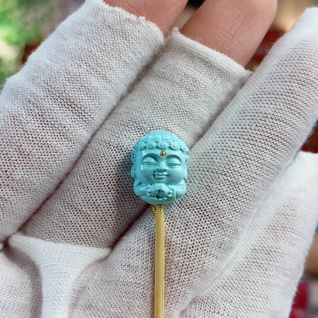 绿松石珠宝奇石未镶嵌