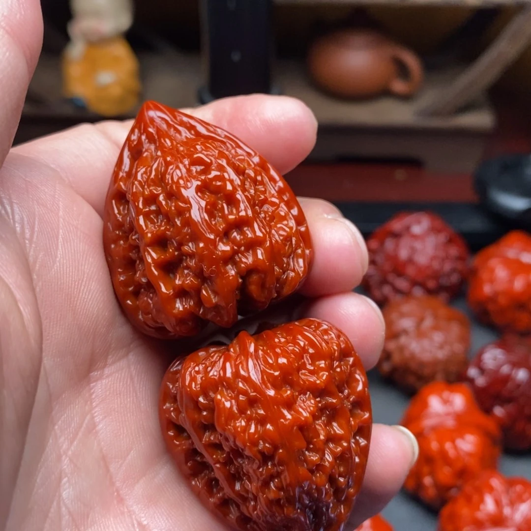 吊坠文玩核桃32塔尖