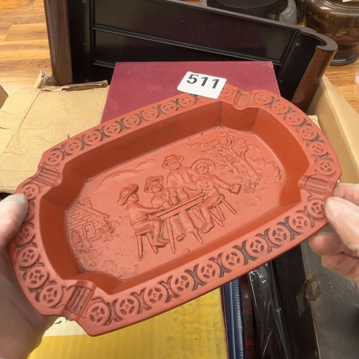 瓷片呀工艺品摆件瓷器摆件正能量