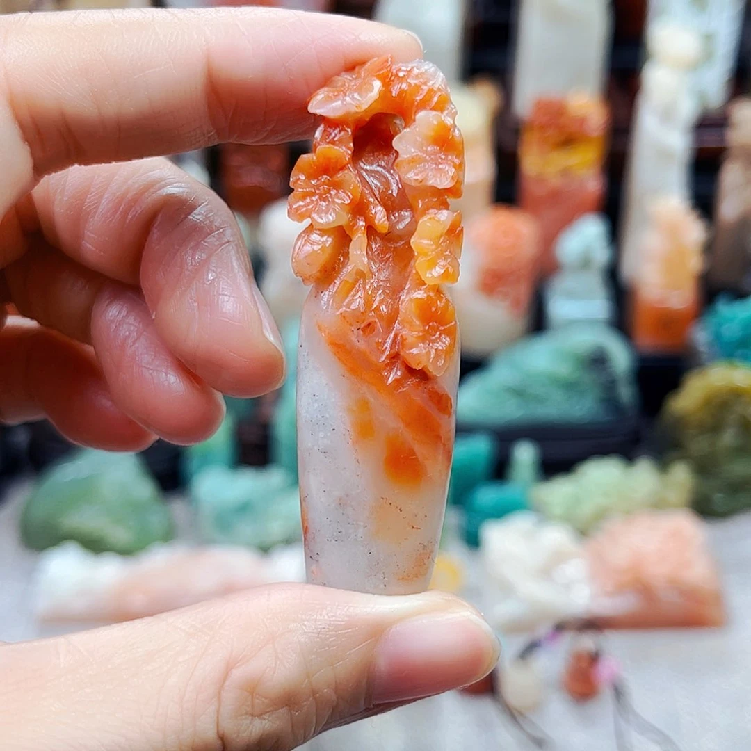 寿山石印石5581包邮包刻