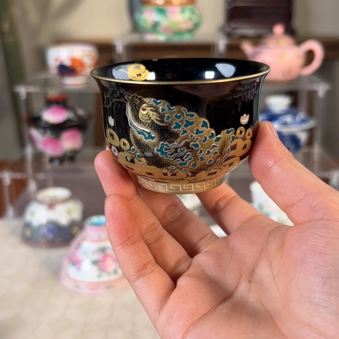 纯手工手绘 高端茶器