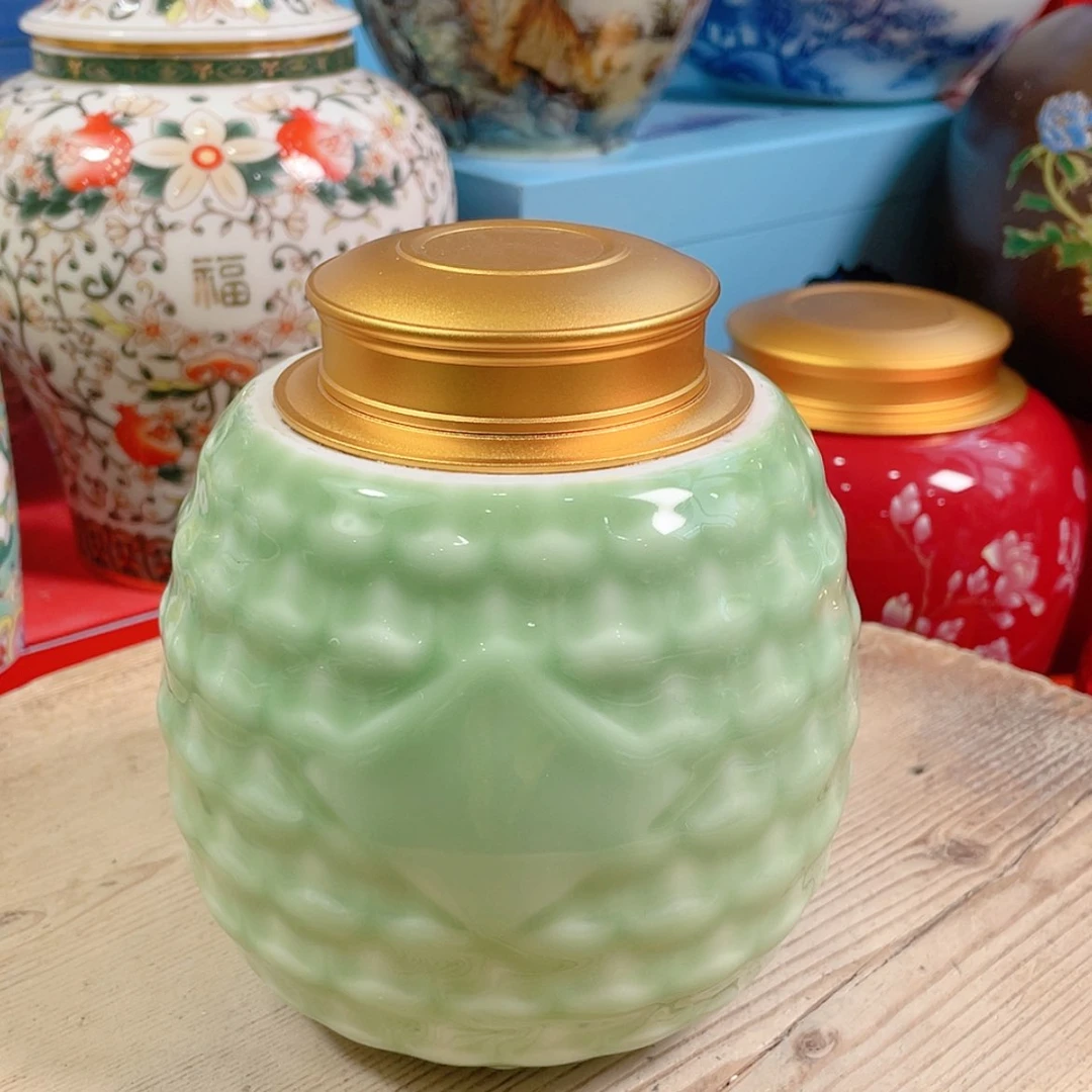 【闪购商品】罐陶瓷茶叶罐密封罐