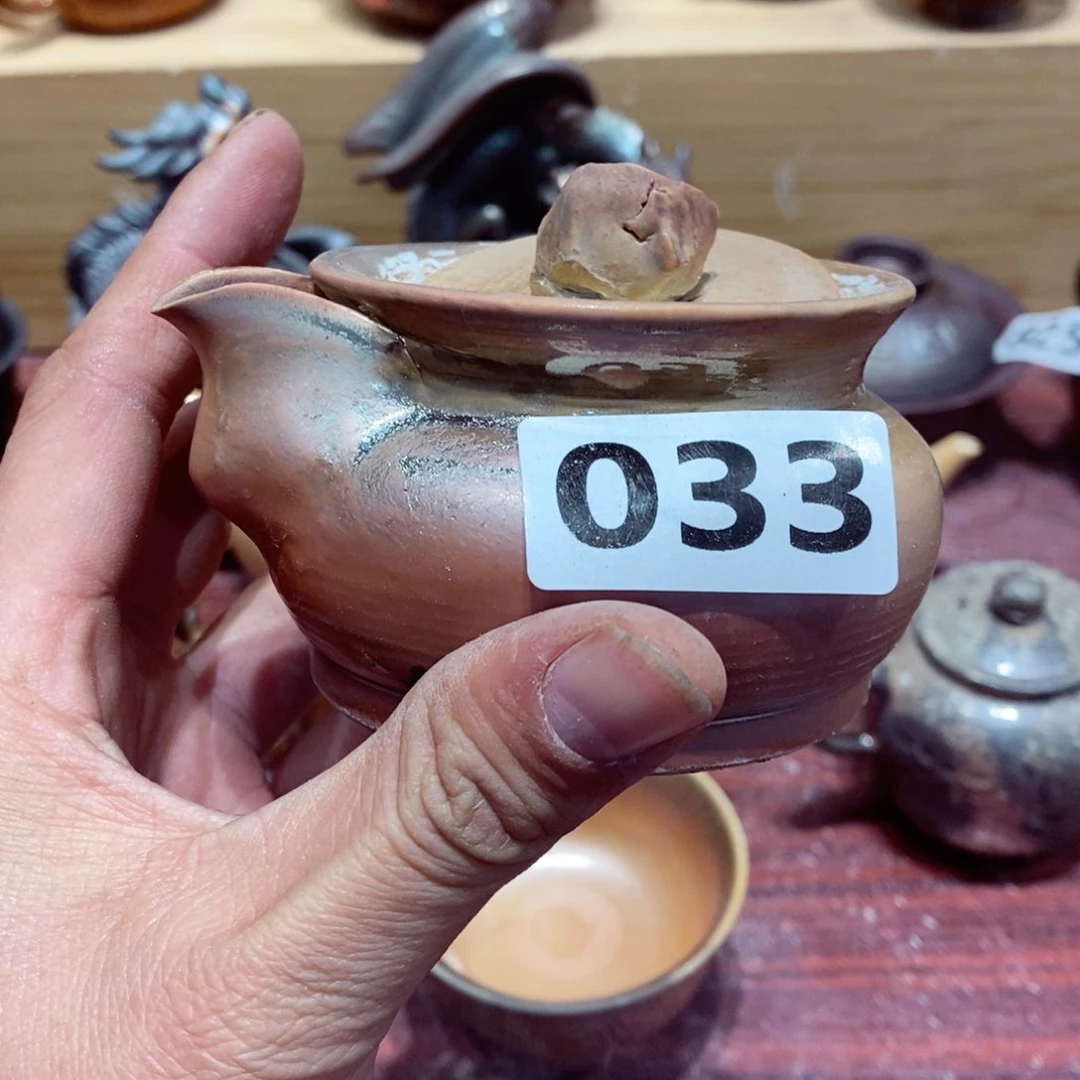 柴烧茶具陶瓷杯子