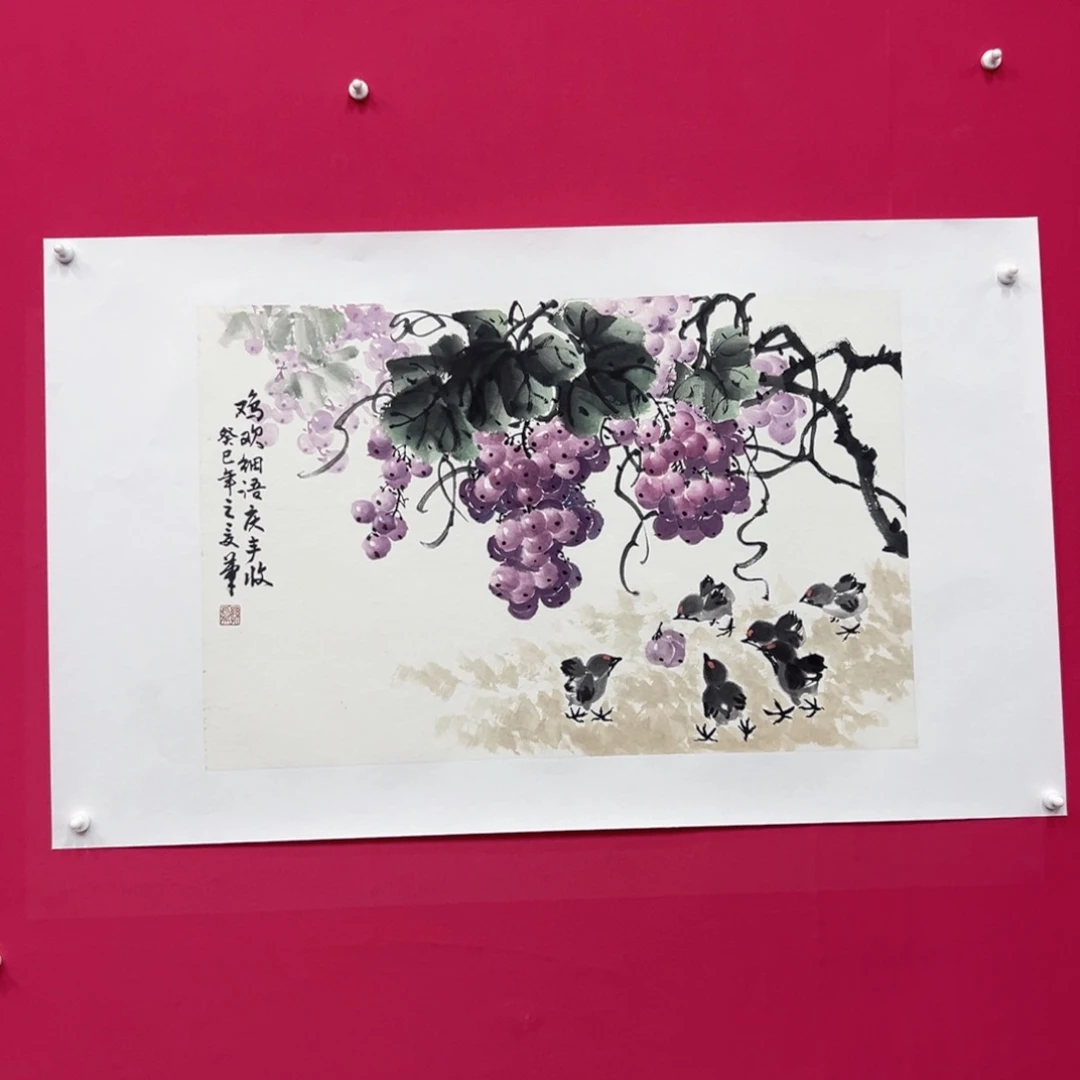 国画李*风孙长英老师作品欣赏