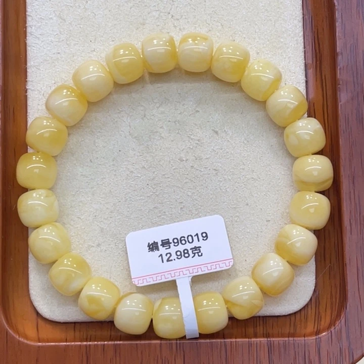 琥珀未镶嵌手链蜜蜡
