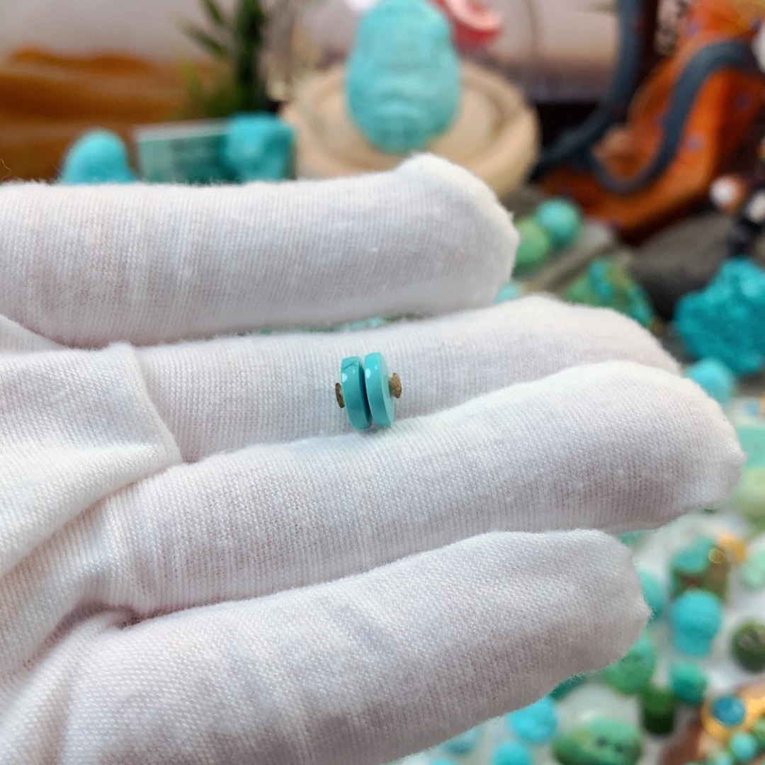 绿松石未镶嵌珠宝半成品