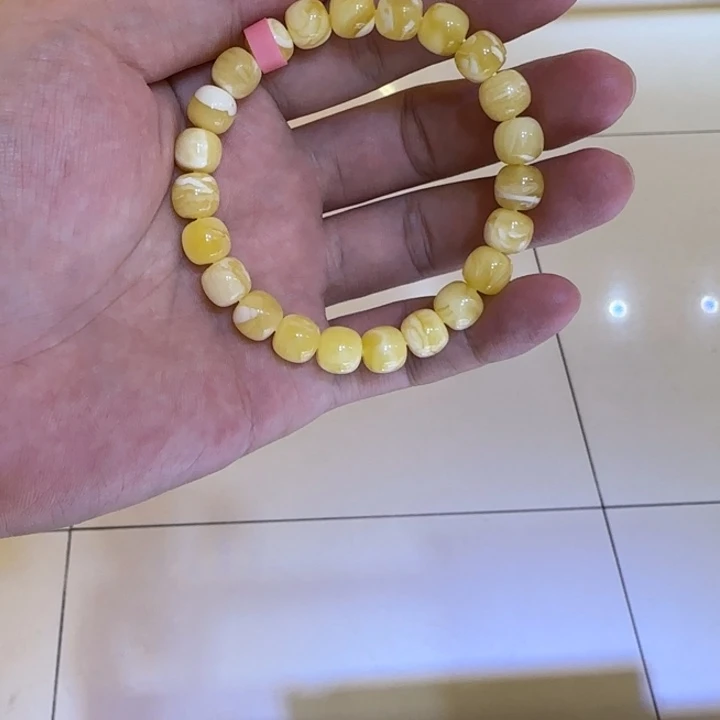 手链琥珀未镶嵌蜜蜡