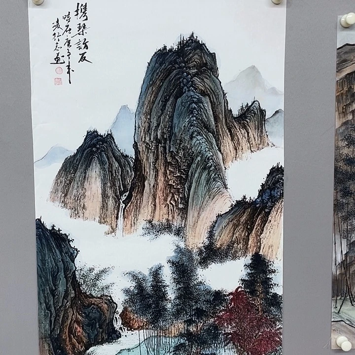 国画纯手绘国画山水画闪购链接