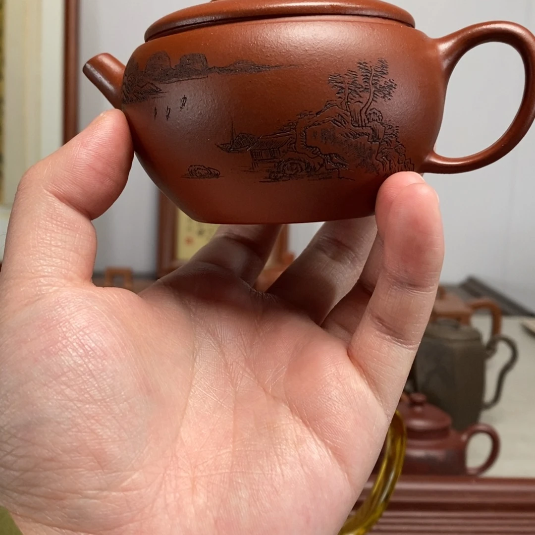 紫砂茶壶原矿泥料传统工艺制作