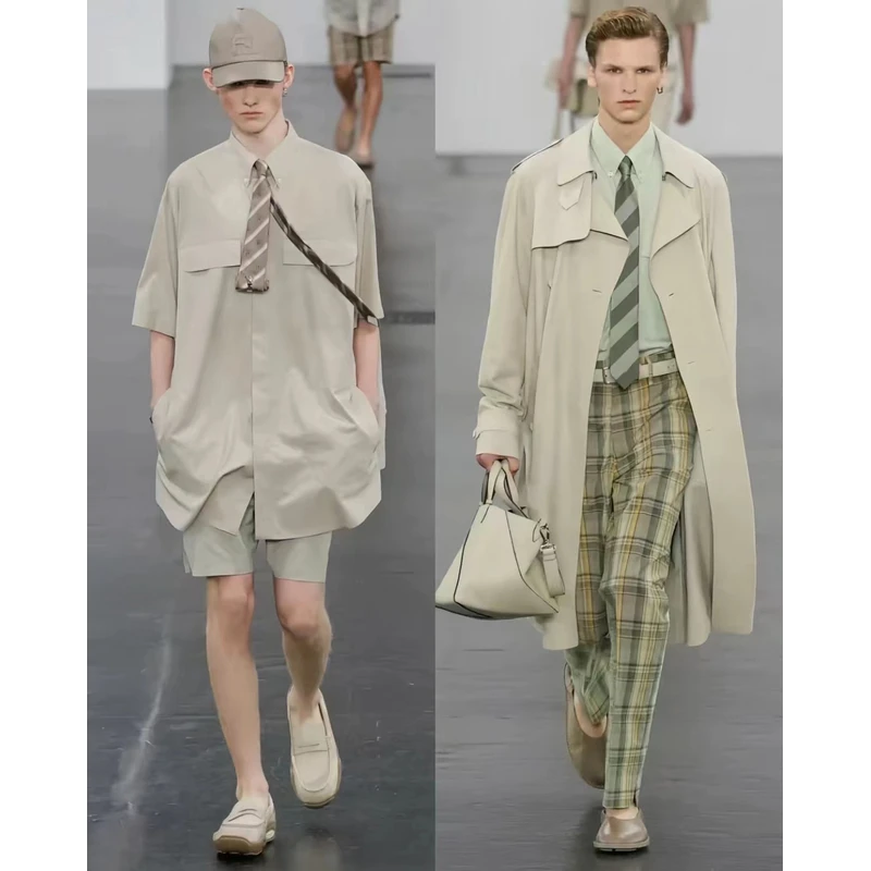 52号链接7032冬高端针织提花男士轻奢加厚保暖外套7032