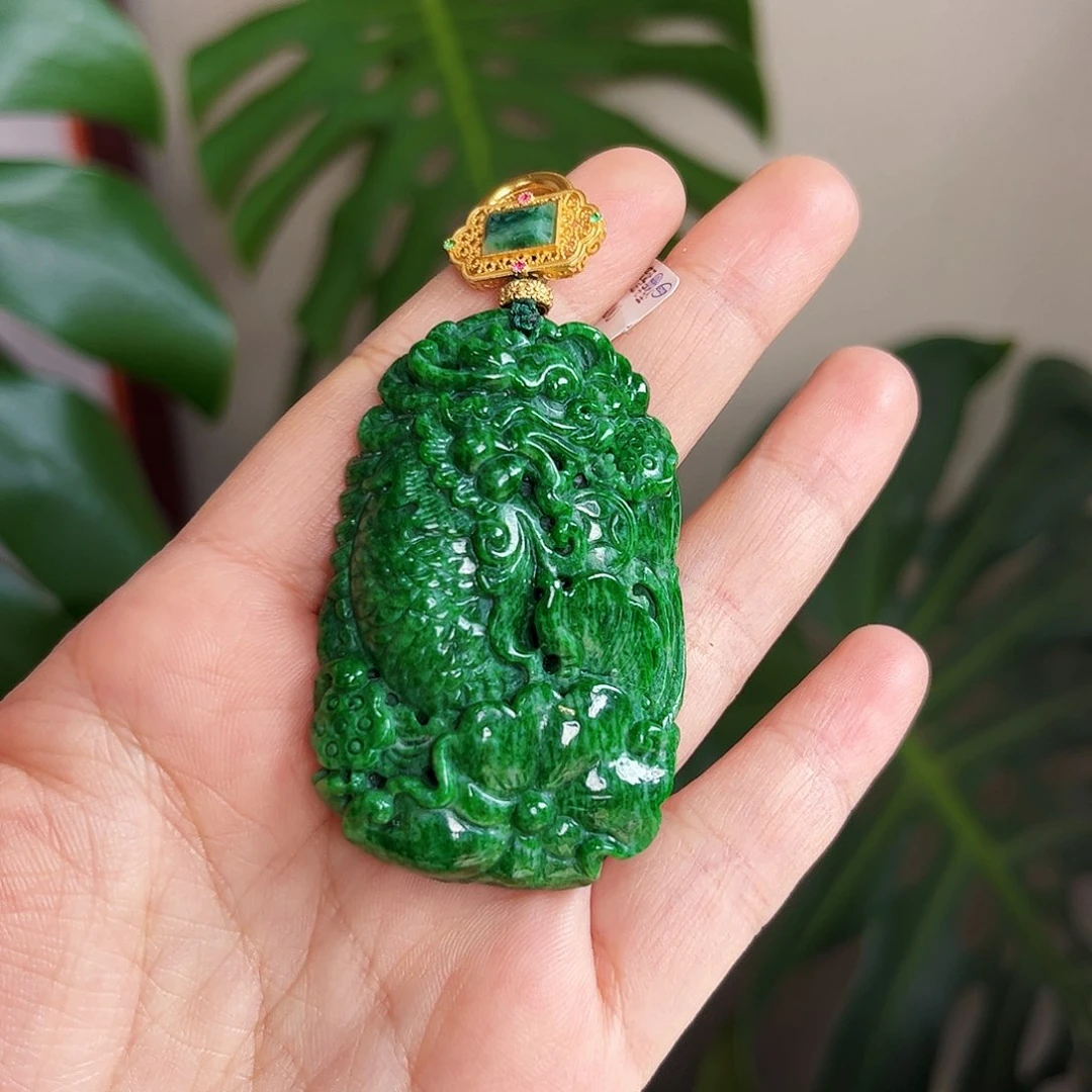 【闪购商品】翡翠吊坠(赠链)未镶嵌 翡翠