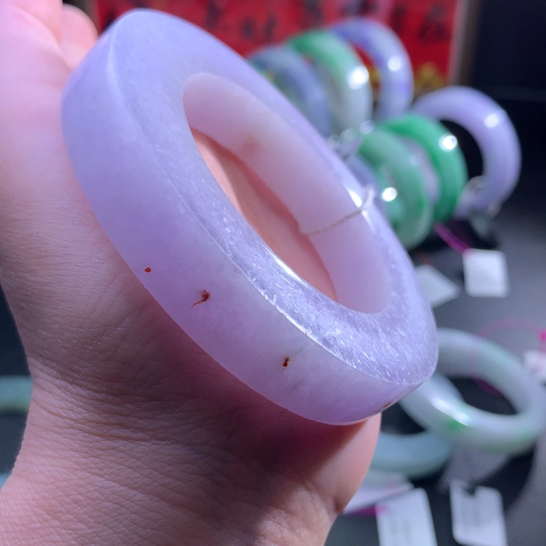 定制翡翠未镶嵌翡翠手镯1