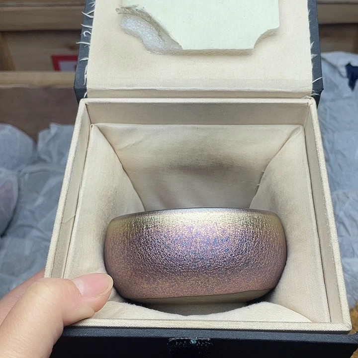 茶盏晚霞禅定配礼盒