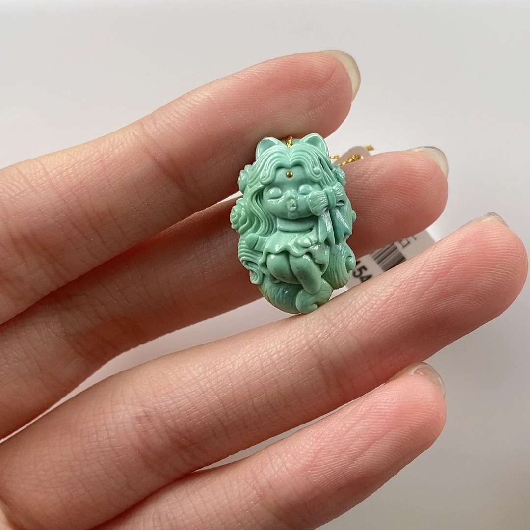 未镶嵌绿松石珠宝奇石