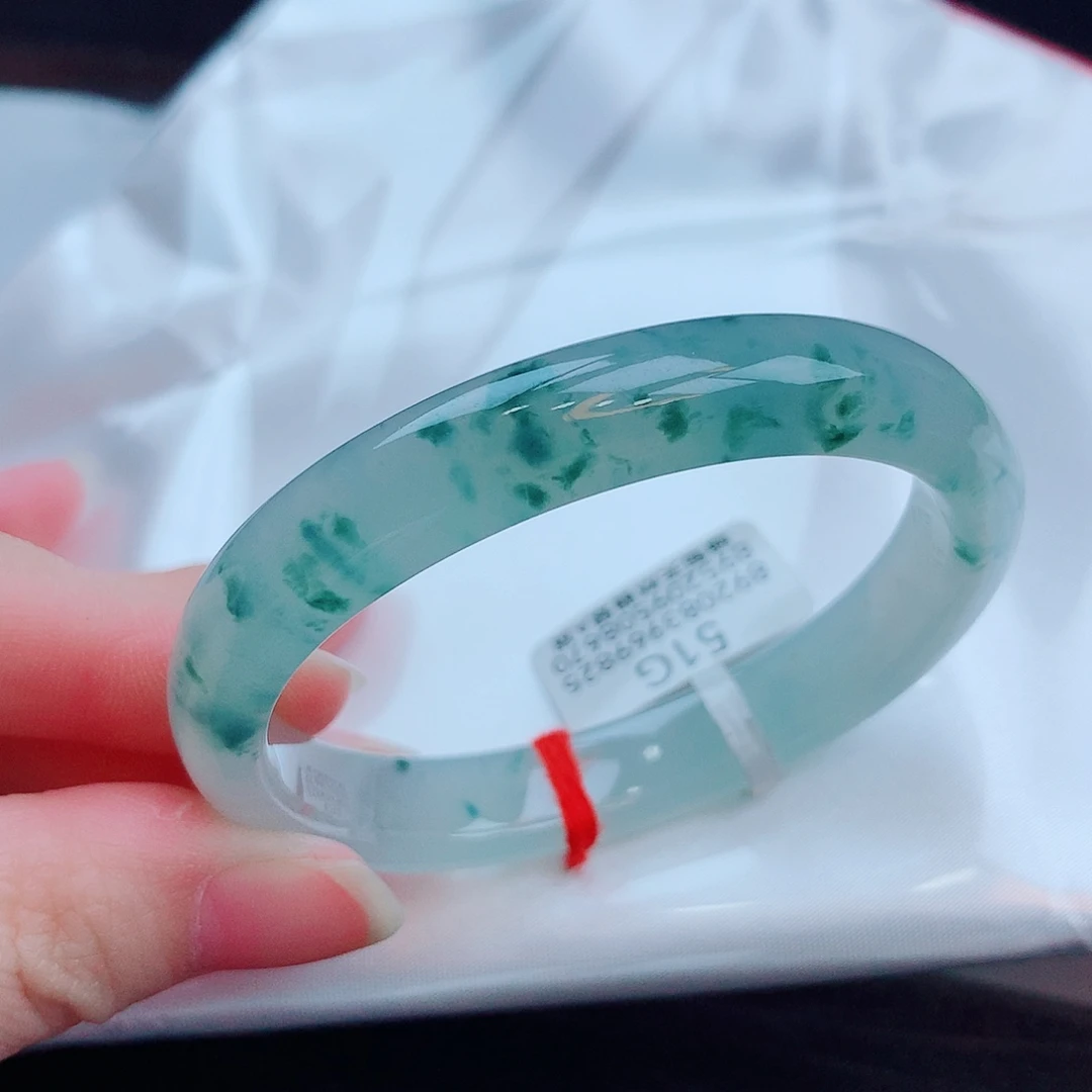 翡翠未镶嵌手镯缅甸天然翡翠A货手镯