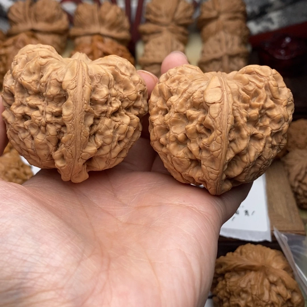 文玩核桃把件315号54.5全龙鼎