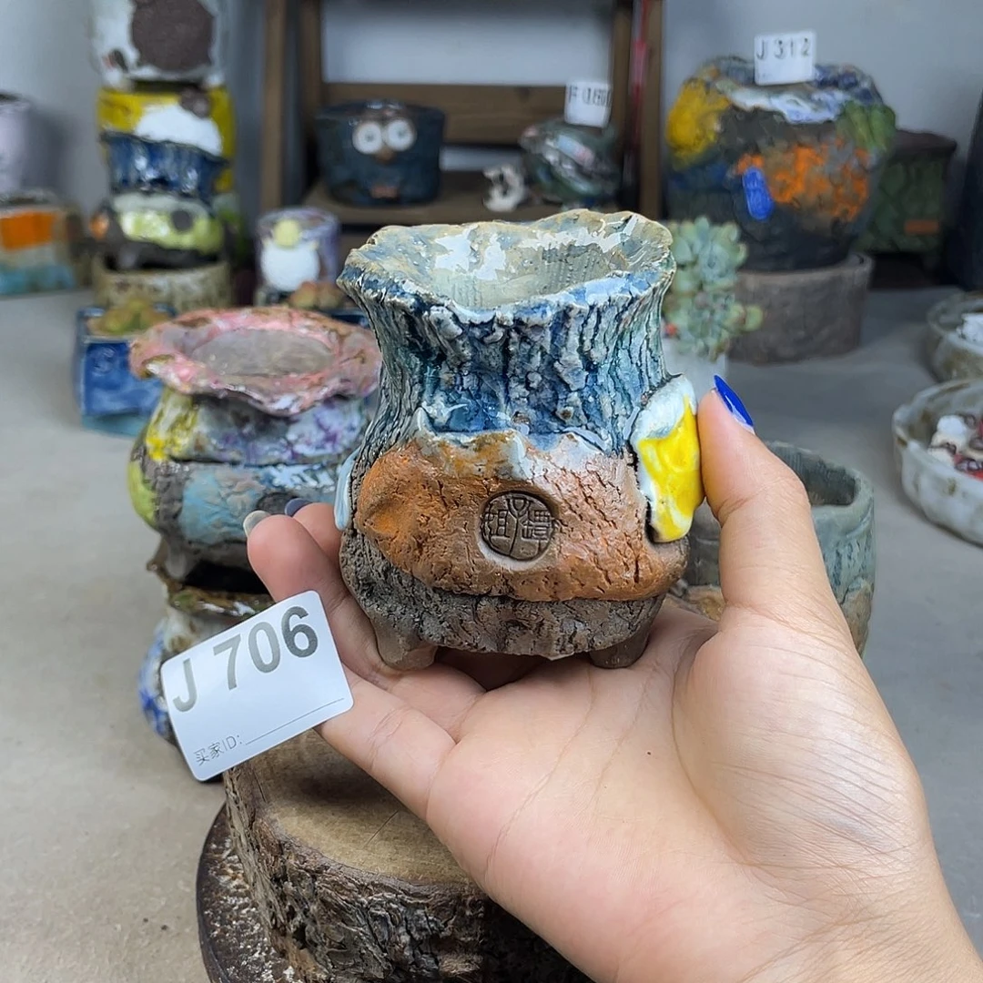 孤品油画山石 内口4.5