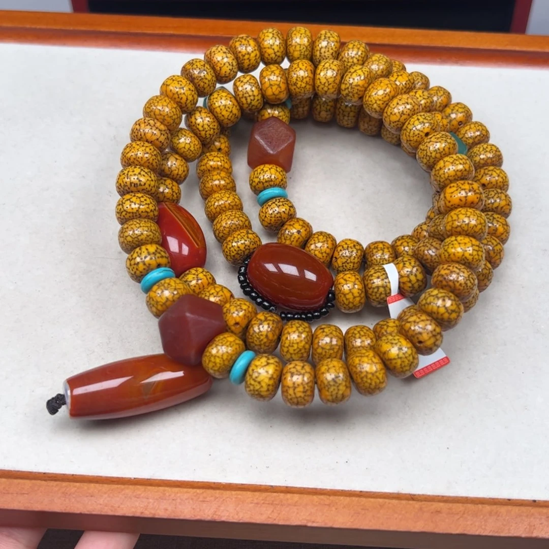 发***财星月菩提吊坠星月