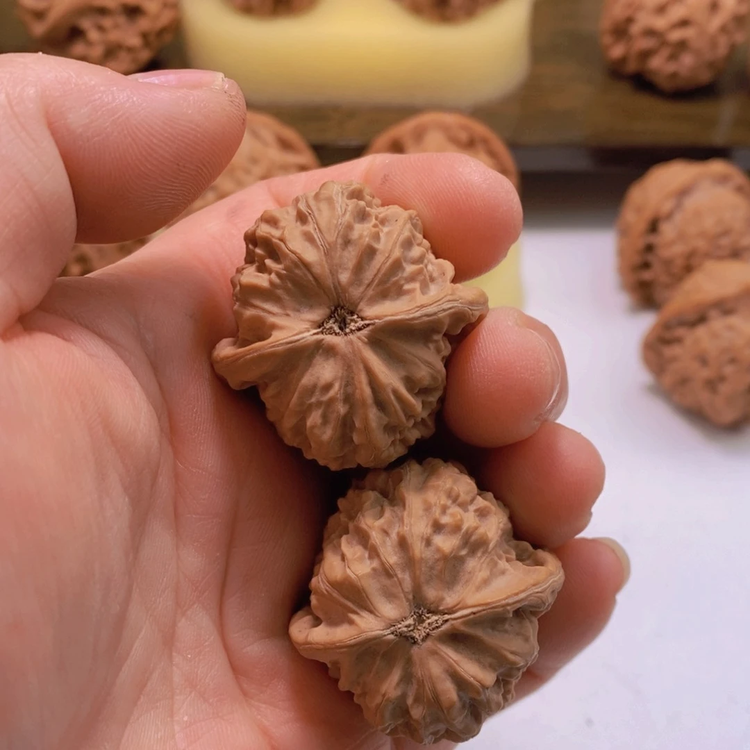 文玩核桃把件夜**江