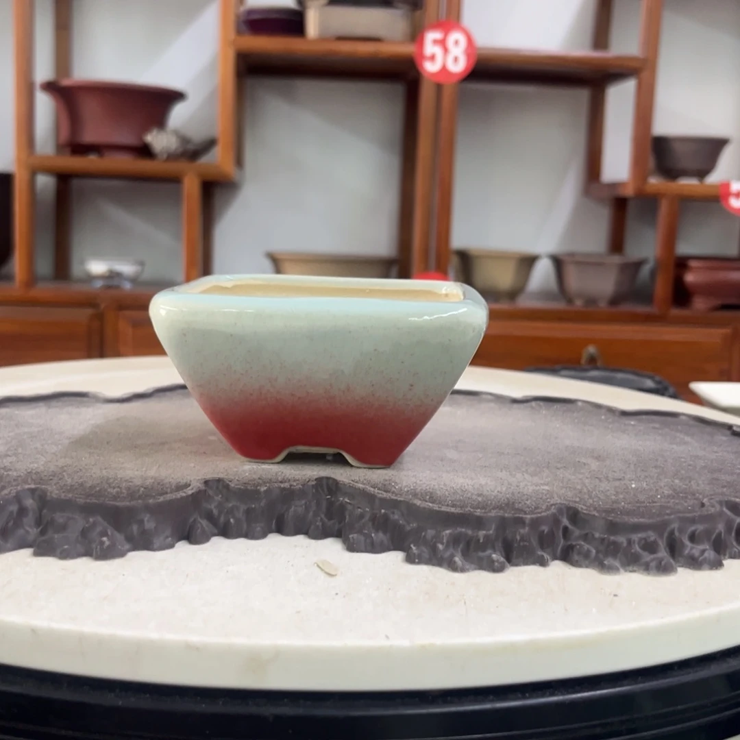 紫砂花盆瑕疵5-11。。。
