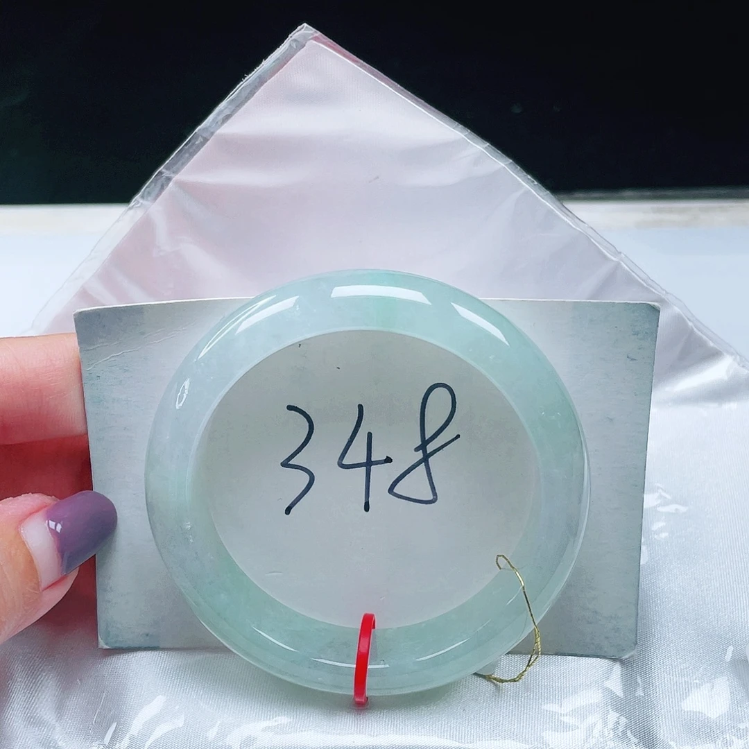 翡翠未镶嵌手镯缅甸翡翠52+