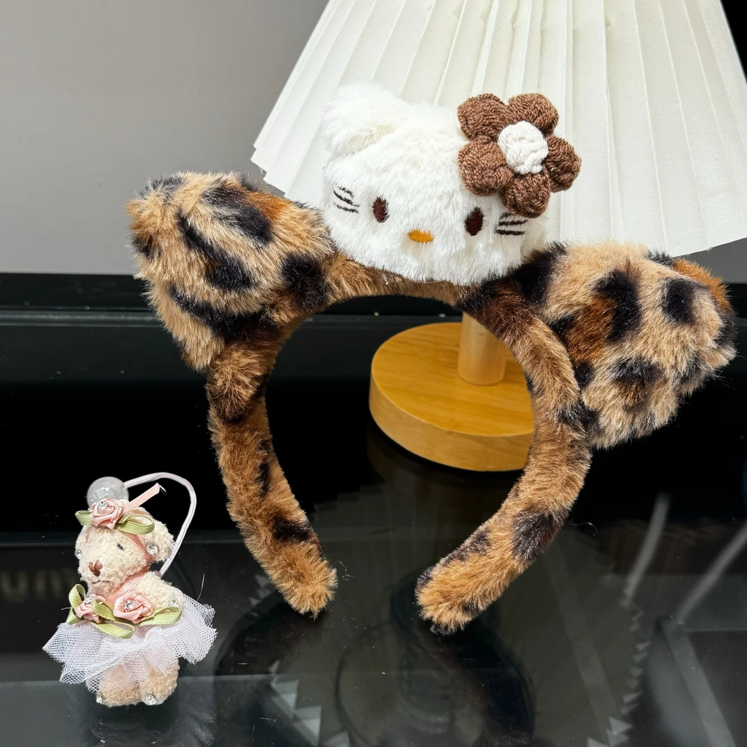 雏奇精选 豹纹KT猫发饰组合 Z3