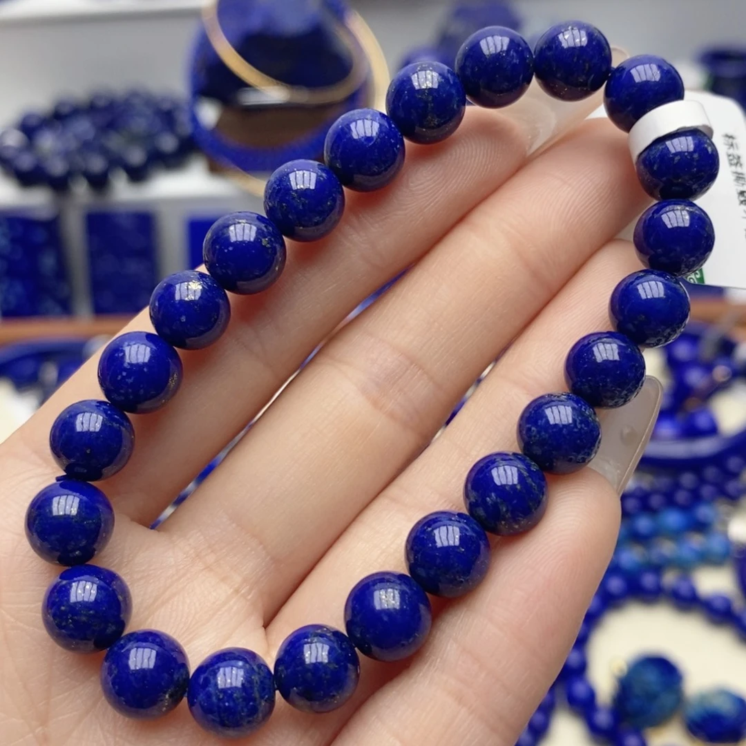 青金石未镶嵌手链8mm