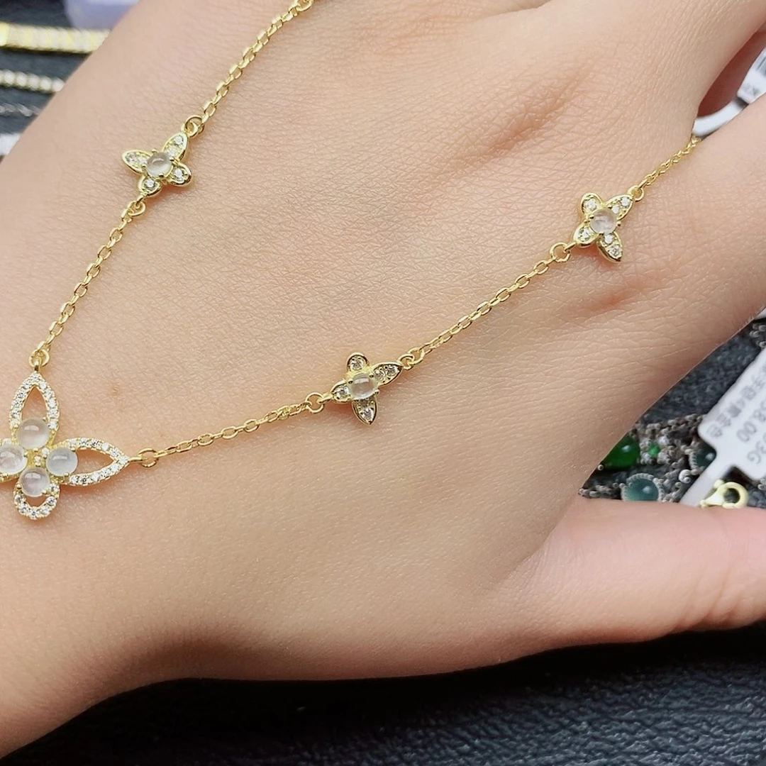 银S925镶嵌戒指翡翠