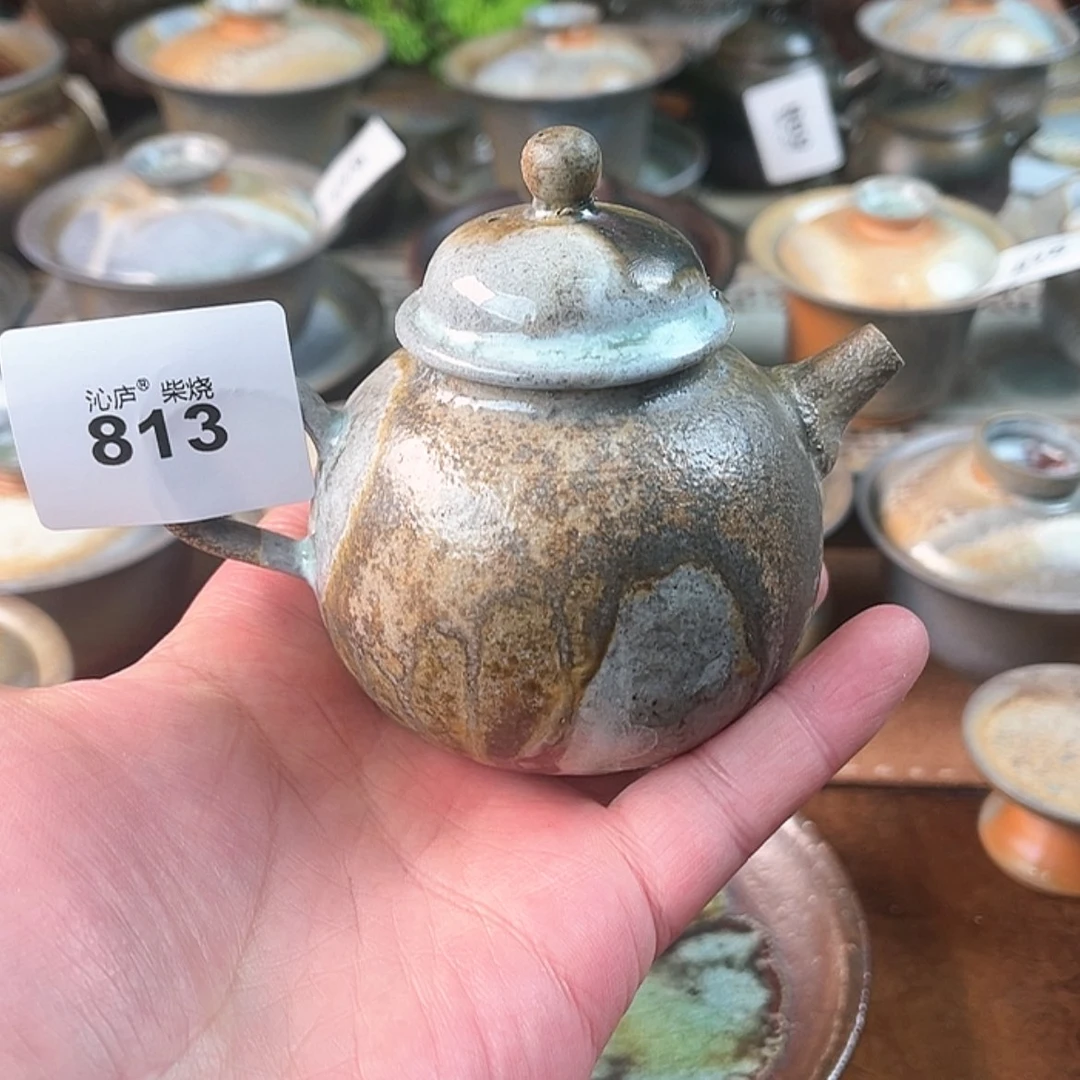 【闪购商品】沁庐柴烧古法柴烧手工茶具