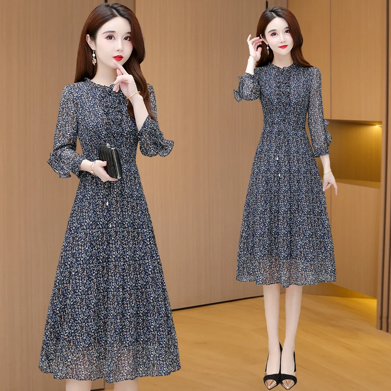 【可蓓儿】正式场合连衣裙女2025年春秋新款高端精致奢华大牌妈妈装